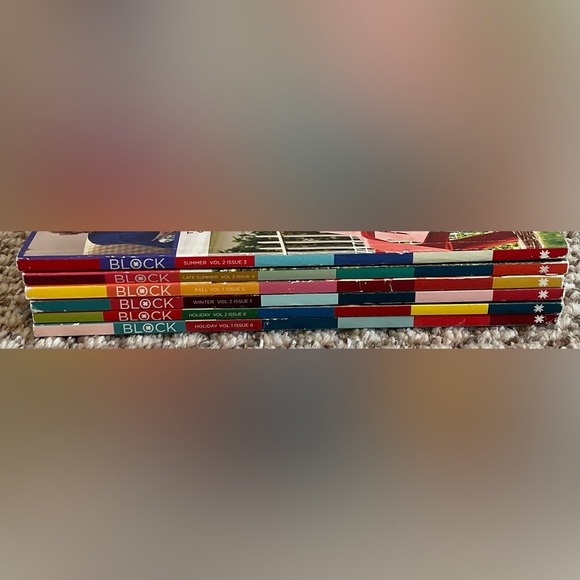 Missouri Star Quilt Block Magazine Pattern Books - Set of Six - Picture 4 of 12